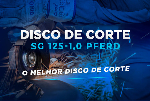 O Melhor Disco de Corte: SG 125-1,0 PFERD