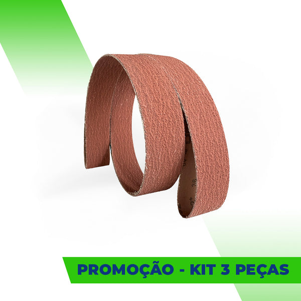 Lixa Cinta 2000x50 - Grão Cerâmico PS992 - ESCOLHA O GRÃO - Kit 3 un. Promoção