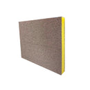 Esponja Dupla Face 97x120x12 Fina (Amarelo)