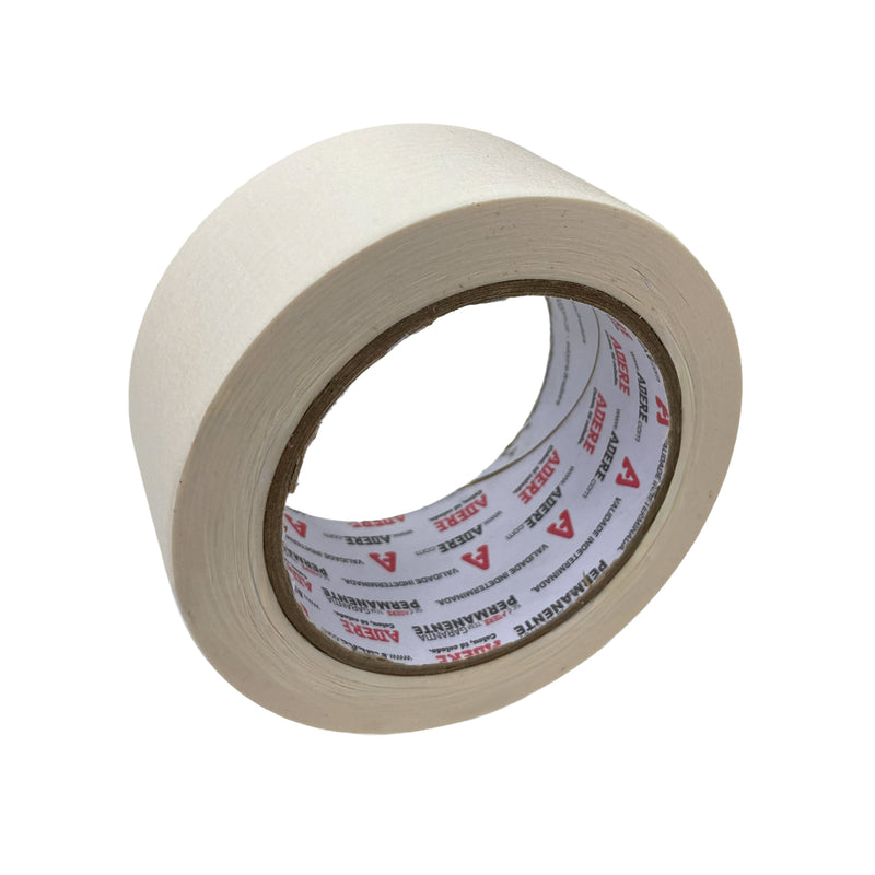 Fita Crepe Branca Uso Industrial - 48 mm x 50 m