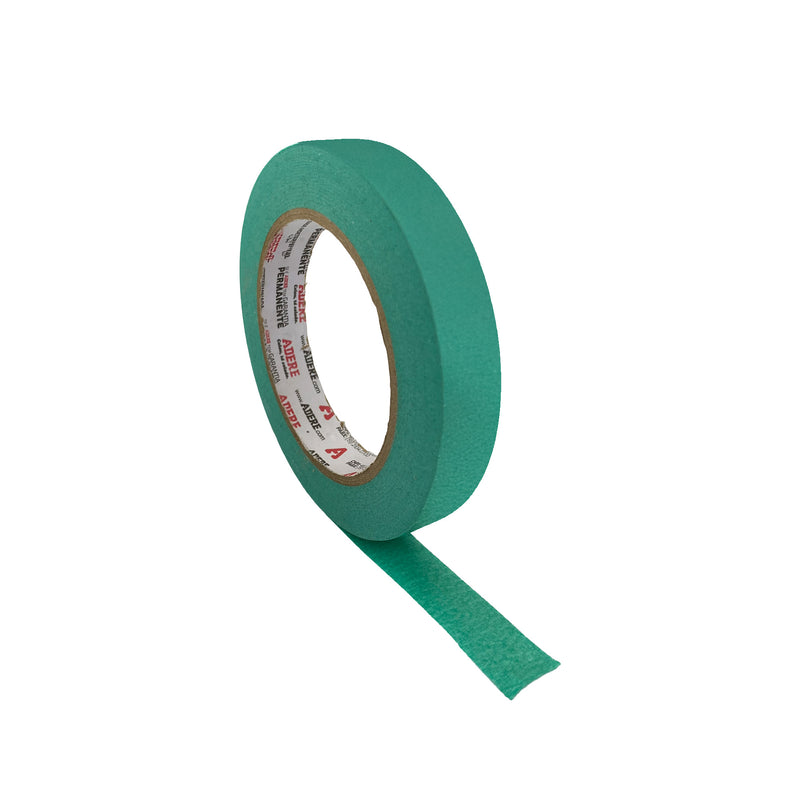 Fita Crepe Automotiva - 18 mm x 50 m - Verde