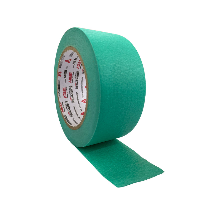 Fita Crepe Automotiva - 48 mm x 50 m - Verde