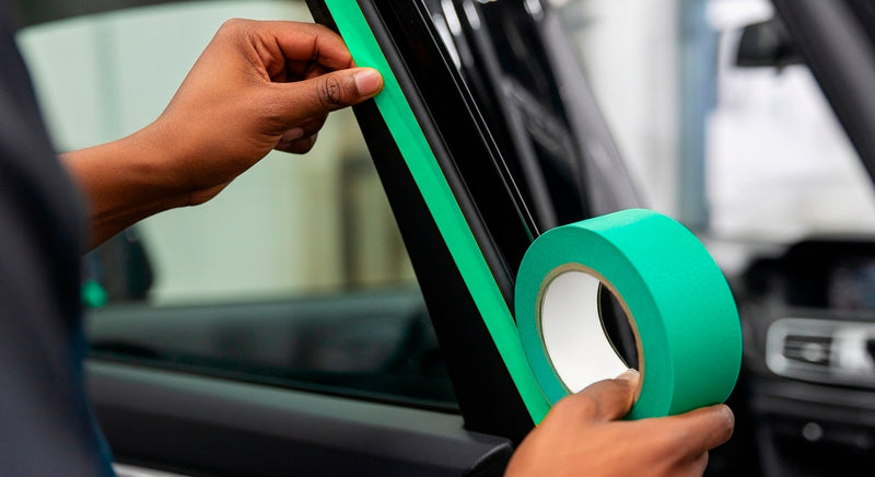 Fita Crepe Automotiva - 48 mm x 50 m - Verde