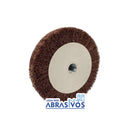 Roda de Manta Marrom 100x20 M14 Abratex | Pré-Acabamento e Limpeza