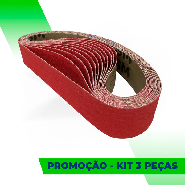 Lixa Cinta 1500x50 - VSM Ceramics XK870X - Kit com 3 un. - ESCOLHA O GRÃO