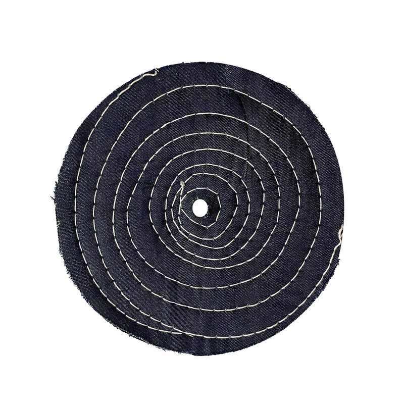 Roda Polimento Brim 200 x 16 - F20 - Jeans - Roda 8"