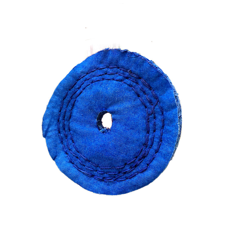 Roda Polimento Transisal Resinada - Azul Duro - 100x6 - Furo 13