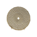 Roda Polimento Transisal Algodão - 150 - Maciça Crua - Furo 13