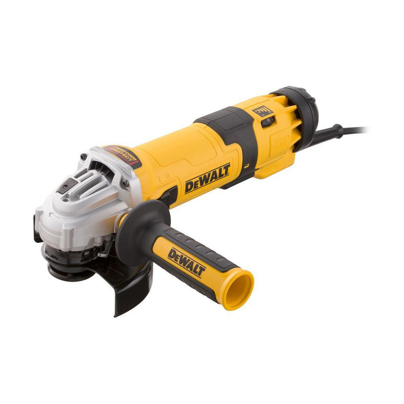 Esmerilhadeira Angular 5'' (125 mm) - Embreagem Eletrônica e Velocidade Variável - 1.500W - Eixo M14 - 220V - Dewalt - DWE4336-B2