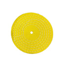 Roda Polimento Algodão 150x15 - Amarela - Furo 13