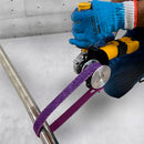 Cinta Engate Rápido Manta Abrasiva 30X660 - Roxo Médio