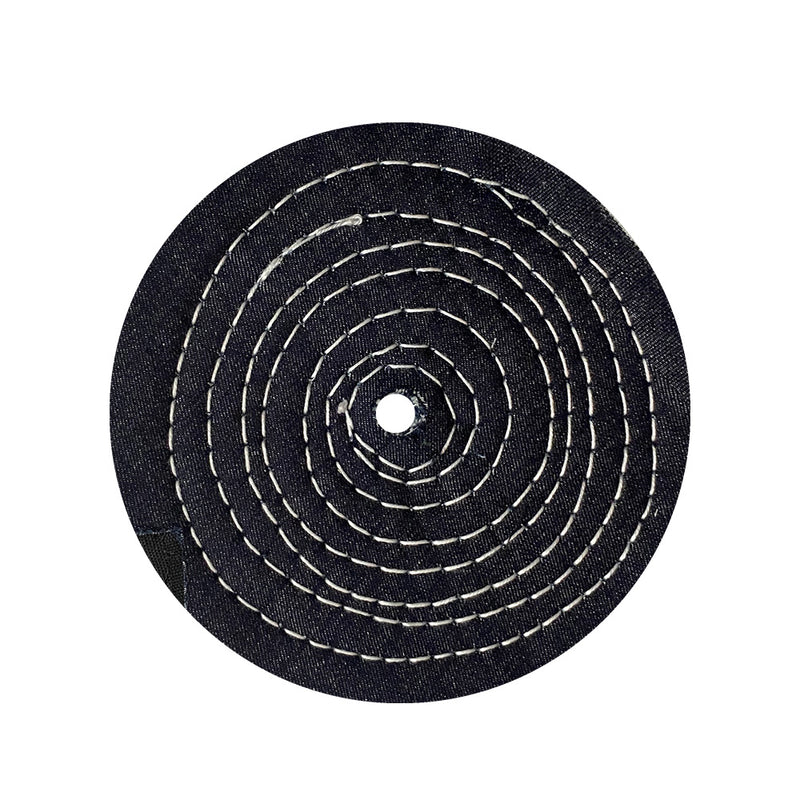Roda Polimento Brim 150 x 16 - F8 - Jeans - Roda 6"