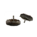 Escova Circular Inox Ondulada - 75x13 - Haste 1/4