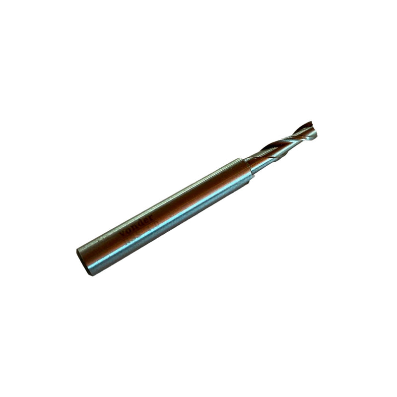 Fresa de topo em aço rápido 4,0 mm, com 2 cortes, VONDER