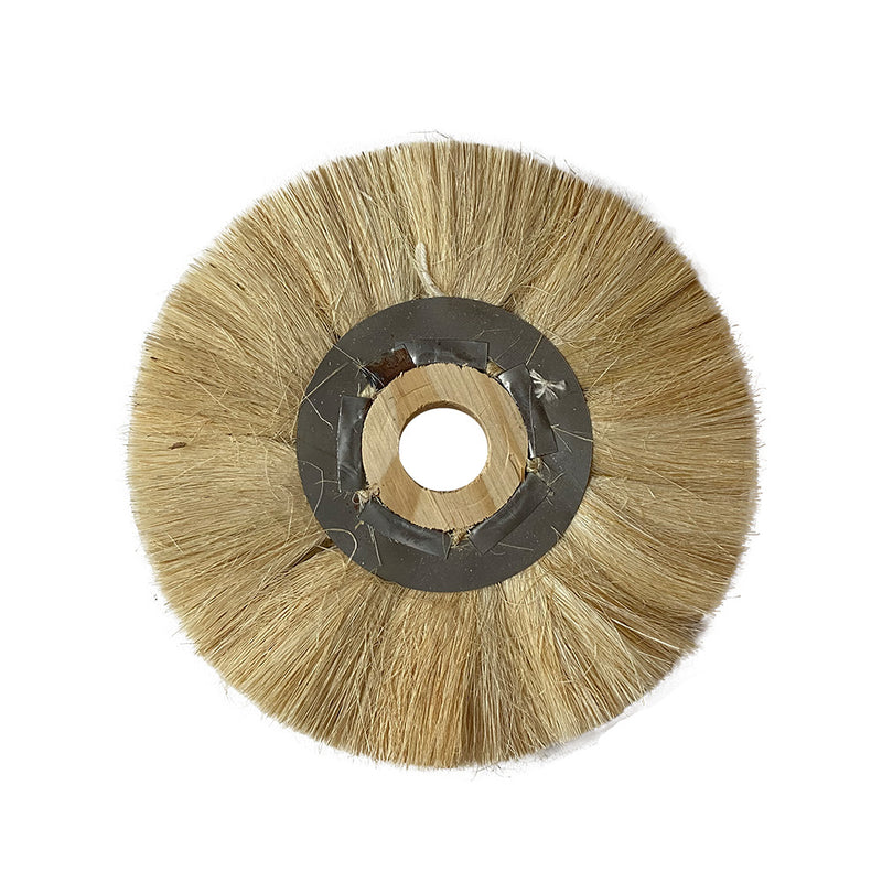 Roda Escova Sisal - Polimento - 8x1x1.1/4