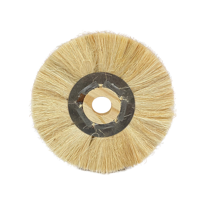 Roda Escova Sisal - Polimento - 8x1x1.1/4