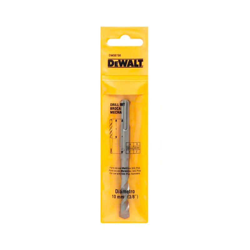 Broca SDS Plus Standard de 10mm X 110mm X 45mm - Dewalt