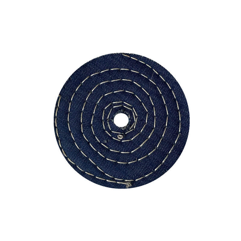 Roda Polimento Brim 100 x 16 - F8- Jeans - Roda 4"