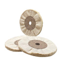 Roda Polimento Transisal 250x20 - Ventilada Crua - Furo 32