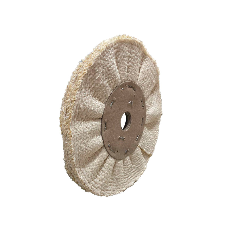 Roda Polimento Transisal 250x20 - Ventilada Crua - Furo 32