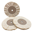 Roda Polimento Transisal 350x25 - Ventilada Crua - Furo 32