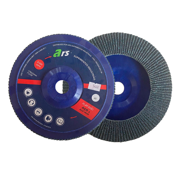 Disco Flap 180mm Plast - GR40 - ARS