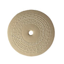 Roda Polimento Algodão 150x15 - Branco - Furo 13 - Roda 6"