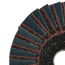 Disco Flap Misto 115mm - Manta Vinho e Lixa 120 Abratex