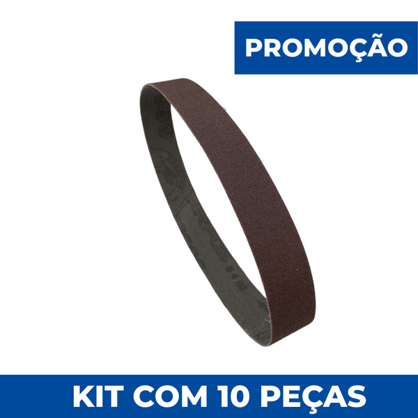 Lixa Cinta 610x30 Óxido de Alumínio KA169 - Kit com 10 Unidades
