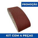 Lixa Cinta 457x75 - Óxido de Alumínio - JA165 - ESCOLHA O GRÃO - Kit 4 un.