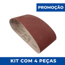 Lixa Cinta 533x75 - Óxido de Alumínio - JA165 - ESCOLHA O GRÃO - Kit 4 un.