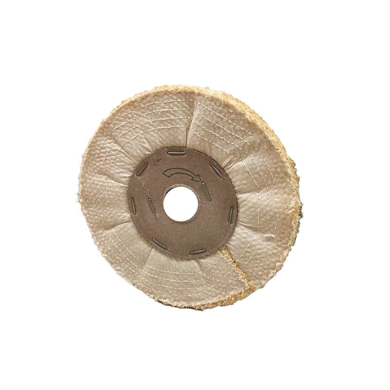 Roda Polimento Transisal 200x20 - Ventilada Crua - Furo 32
