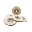 Roda Polimento Transisal 200x20 - Ventilada Crua - Furo 32