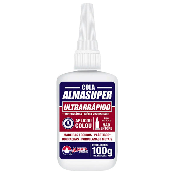 Adesivo Almasuper - AEP401 - Adesivo Multiuso 100g - ALMATA