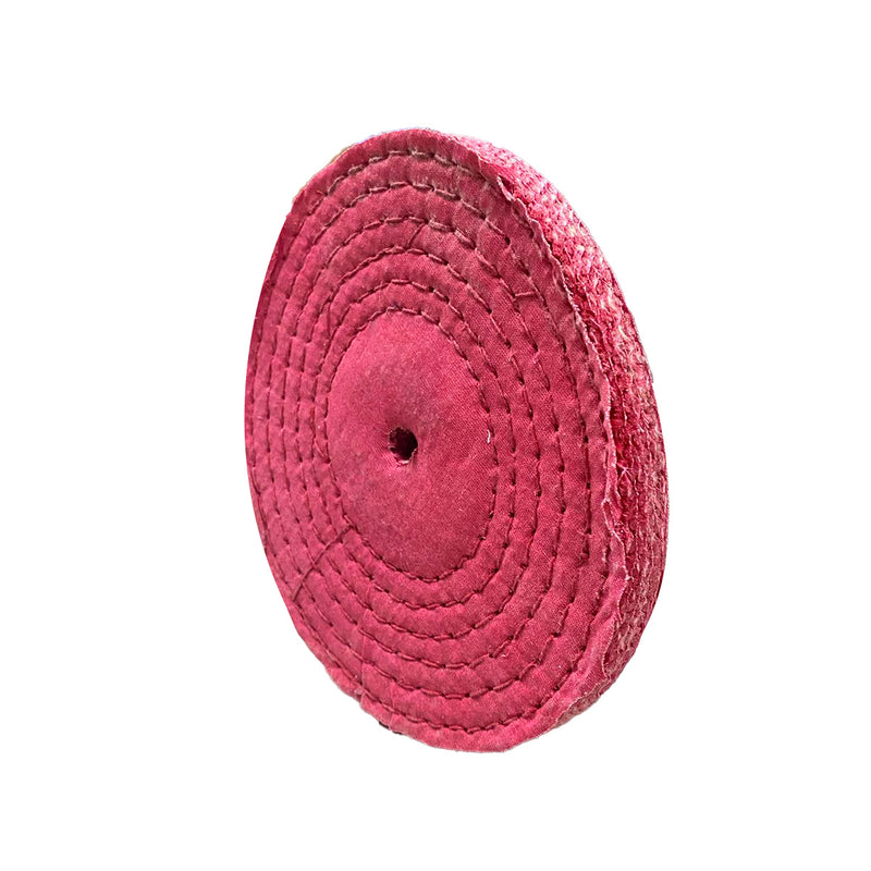 Roda Polimento Resinada 200x20 - Rosa Dura - Furo 13
