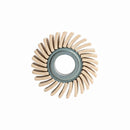 Roda de Feltro Branco 150 x 50 mm – Furo 46 mm para Polimento