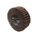 Roda Manta Abrasiva Marrom Média - 150x50 Haste 1/4 - ARS