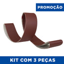 Lixa Cinta 2000x50 - Óxido de Alumínio - JA165 - ESCOLHA O GRÃO - Kit 3 un. Promoção