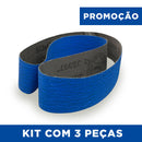 Lixa Cinta 1000x50 - Grão Cerâmico JS997 - ESCOLHA O GRÃO - Kit com 3 un. Promoção