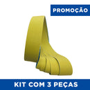 Lixa Cinta 2000x50 - Óxido de Alumínio Flexível - LS 312 JF - ESCOLHA O GRÃO - Kit 3 un. Promoção