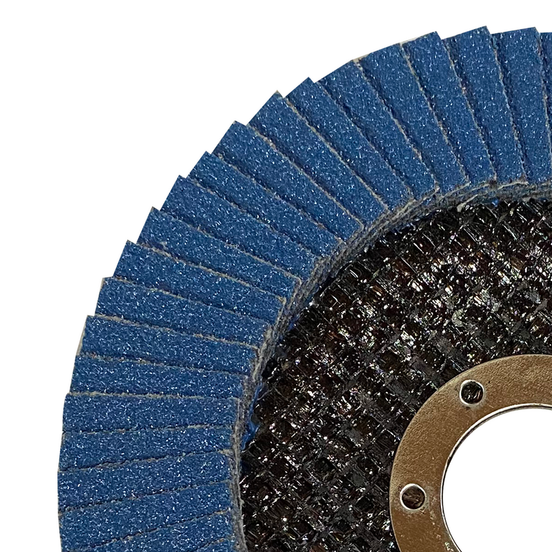 Kit 10 Discos Flap 115mm Fibra - GR60 - Eco ABRATEX