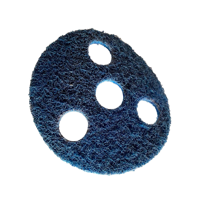 Disco Vision Manta Azul Fino Redondo 115mm - (4 1/2") | Acabamento e Limpeza de Superfícies