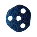 Disco Vision Manta Azul Fino Triangular 115mm - (4 1/2") | Acabamento e Limpeza de Superfícies