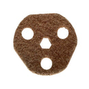 Disco Vision Manta Marrom Grosso 115mm - (4 1/2") | Acabamento e Limpeza de Superfícies