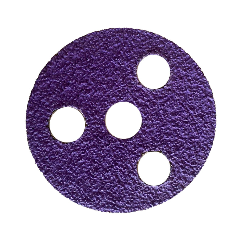 Disco Vision Cerâmico VS990 Redondo 115mm - (4 1/2") | Desbaste com Ventilação Segmentada | Escolha o Grão