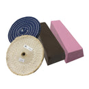 Kit para Polimento Inox/Alumínio Rodas e Massas