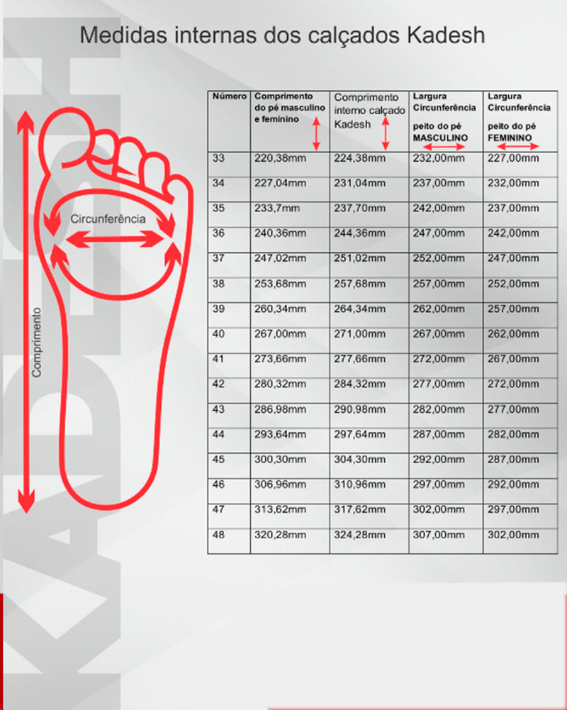 Bota  Elastica Microfibra Bico Composite (CA 40881) - Kadesh