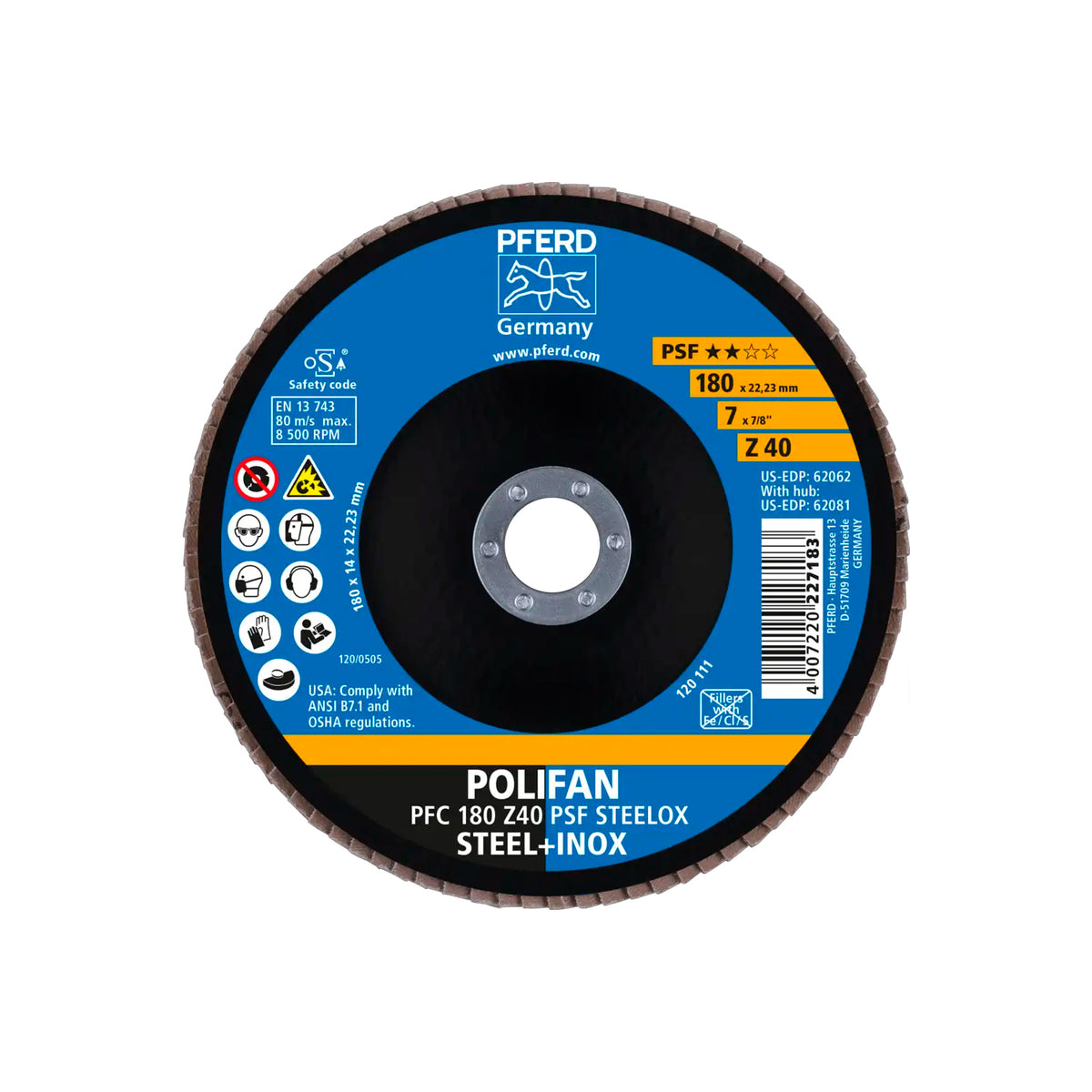 POLIFANPFC180Z40PSFPFERDART.