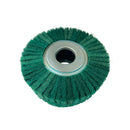 Roda Manta Verde Média 150x50x32 para Acabamento em Inox