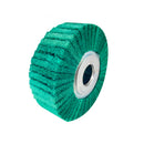 Roda Manta Verde Média 150x50x32 para Acabamento em Inox